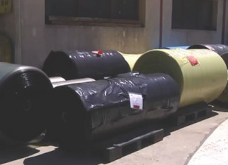 1 million de sacs en plastique de contrebande saisis